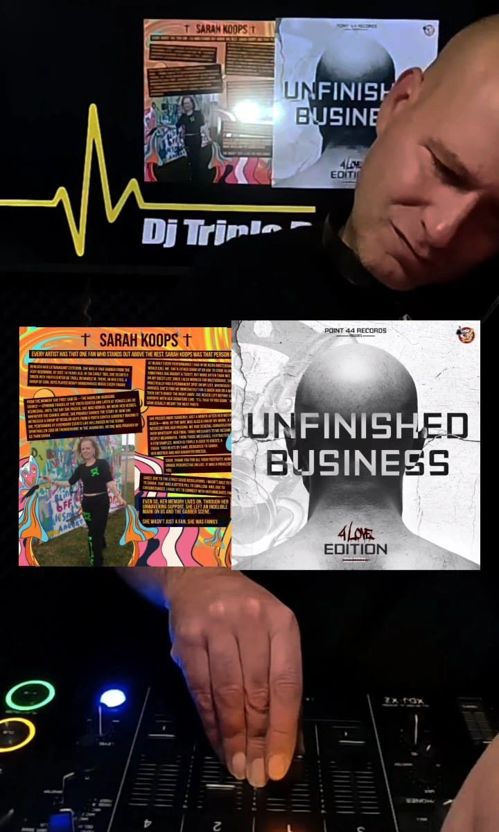 L'uscita è fatta: l'album gabber che non avrebbe mai dovuto essere pubblicato, con un brano che non avrei mai dovuto realizzare.
